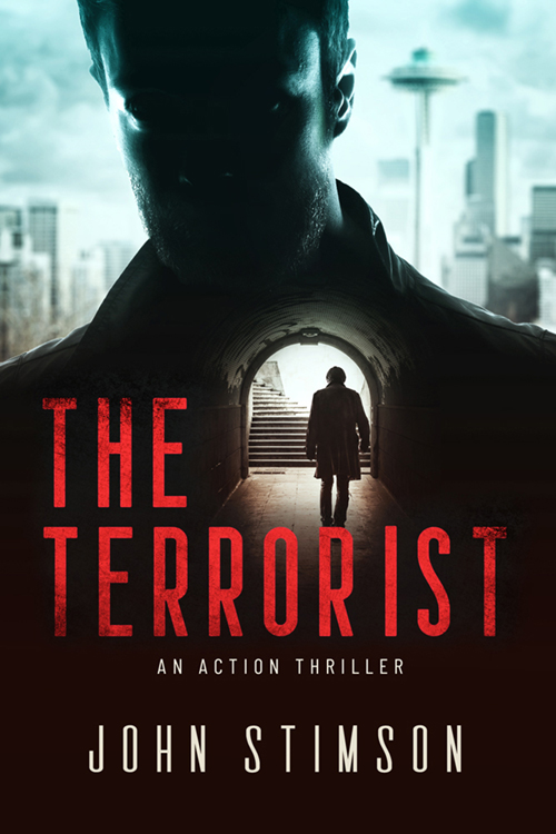 The Terrorist: Thriller Book Cover Design